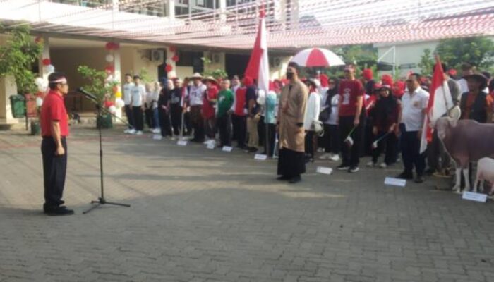 Unik! Ramaikan HUT RI, Distan Banten Gelar Parade Kostum Budaya Pertanian