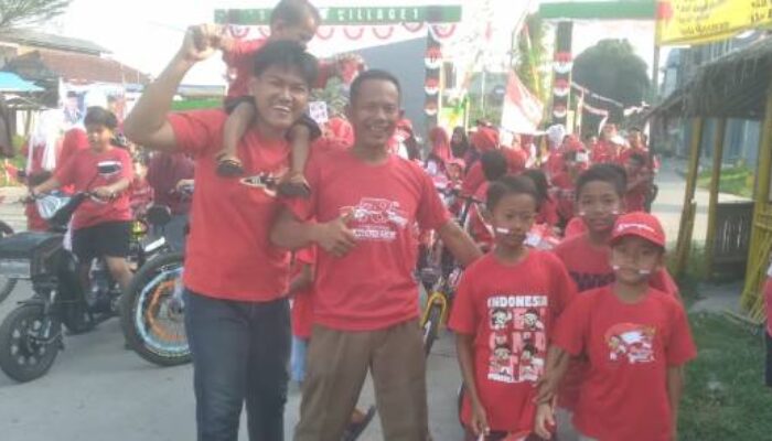 Warga Perum Triraksa Satu Tigaraksa Sambut HUT RI ke 78 dengan Antusias dan Semangat Perjuangan