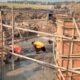 Photo : Pembangunan Tower BTS di Desa Cijeruk Kecamatan Mekar Baru