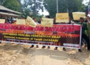 Forum Solidaritas Warga Jayasari Menggelar Deklarasi Damai