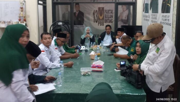 Konsolidasi Caleg Partai Bulan Bintang DPRD Kabupaten, Propinsi Dan DPRI Dapil Banten III Se-Tangerang Raya