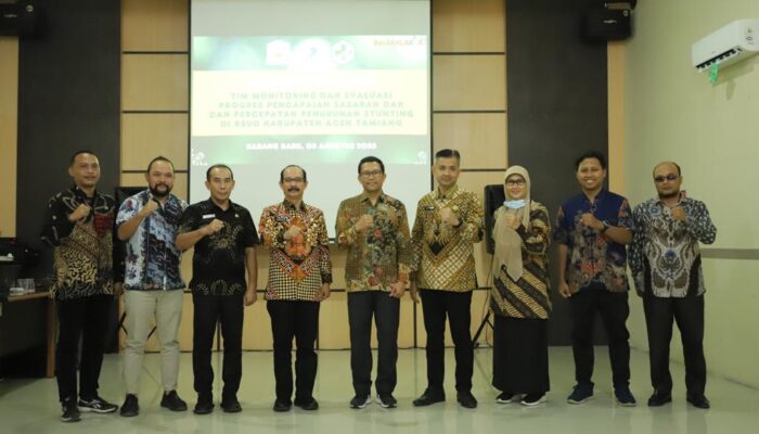 Dampingi Tim Monev Bappenas, Pj Bupati Meurah Ajukan Proposal Pembangunan Rumah Sakit Baru