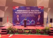 12 Partai Politik Ikut Hadir Dalam Acara Pendidikan Politik Dan Pelantikan DPAC Partai Demokrat Kota Tasik