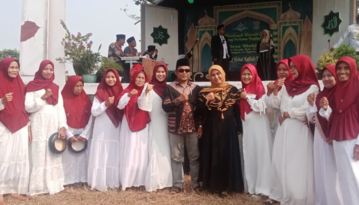 PEMDES Blukbuk, H. Sanusi., Resmikan MTQ Tingkat Desa Yang Pertama Kalinya