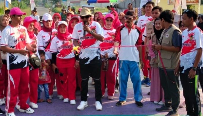 Desa Buniayu – Sukamulya,  Bagikan Ratusan Hadiah Undian Doorprize dalam  Gebyar dan Semarak HUT RI Ke-78