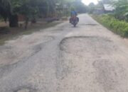 Warga Minta Pemkab Aceh Tamiang Perbaiki Jalan Kampung Masjid yang Rusak Parah