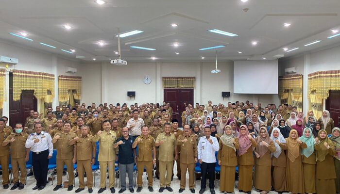 Pengarahan Netralitas ASN, Pj Bupati Aceh Tamiang Minta Aparatur Bijak Kelola Media Sosial