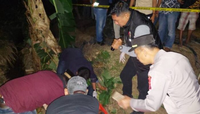 Polsek Talang Padang dan Satreskrim Polres Tanggamus Identifikasi Temuan Mayat di Pekon Sukabanjar
