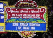 Sertijab Walikota Bekasi, RJN Bekasi Raya Kirim Karangan Bunga