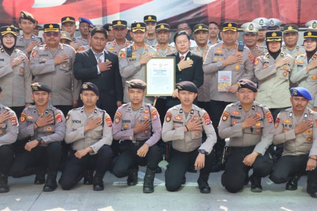 Photo : Polresta Tangerang Di Anugerahi penghargaan bergengsi Presisi Award dari Lembaga Kajian Strategis Kepolisian Indonesia (Lemkapi) pada Senin (25/9/2023)