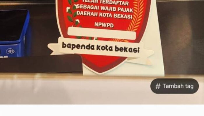 GEMPUR : Bapenda Pemkot Bekasi Di Duga Belum Move On dan Masih Selipkan Gambar Tri Adhianto