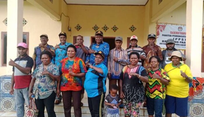 Tata Cara Pemilihan Kepala Kampung Ditetapkan, Kepala Distrik Aitinyo Utara Lakukan Sosialisasi Pendahuluan