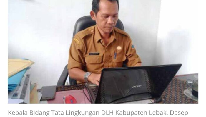DLH Lebak Bakal Koordinasi Dengan Pol PP Soal PKL Di Ujung Jembatan Ciberang Yang Langgar Lahan Zona Hijau