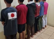Hendak Tawuran 6 remaja Diamankan Unit Reskrim Polsek Cilegon
