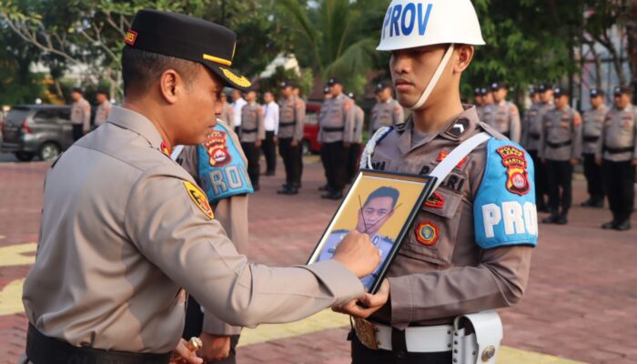 Satu Anggota Polres Lebak Di Berhentikan Tidak Dengan Hormat