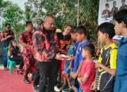 PAC Ormas Pemuda Pancasila  Kec Sukadana, Di HUT Ke -4 Nya Mengambil Tema Bakti Untuk Negeri