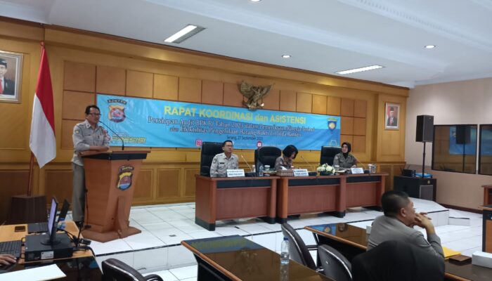 Bidkeu Polda Banten Melaksanakan Persiapan Pemeriksaan BPK RI Satker Jajaran Polda Banten