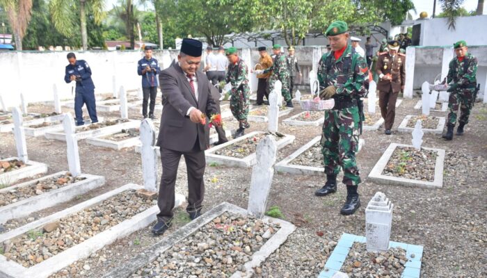Sekda Asra Hadiri Zairah Nasional Peringatan HUT TNI ke 78