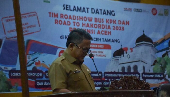 Dalam Roadshow KPK Sekda Asra Sebut Korupsi Harus Dilawan Sejak Dini
