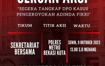 DPO Pelaku Pengeroyokan Belum Tertangkap, Polresta Bekasi Didemo Elemen Mahasiswa Bersama Pemuda