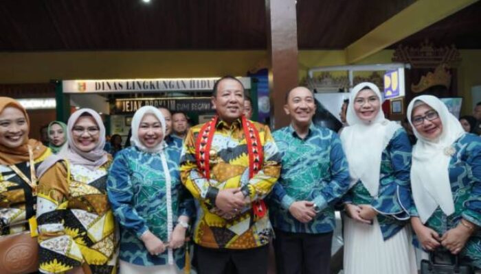 Pekan Raya Lampung 2023, Pj Bupati Dan Gubernur Sampaikan Apresiasi kepada Apindo Lampung