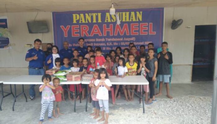 DPP SPI Berbagi Rezeki Sambangi Panti Asuhan Yerahmeel