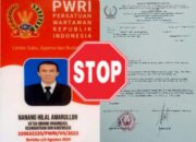 Pengumuman!!! Dihimbau Kepada TNI-POLRI Dan Seluruh Instansi Terkait Yang Ada Diwilayah Pemerintahan Kabupaten Tasikmalaya, Bahwa Nama Tersebut Bukan Lagi Pengurus Atau Anggota DPC PWRI Kabupaten Tasikmalaya