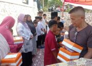 Gelar Peringatan Maulid Nabi Muhammad SAW 1445 Hijriah, FORWATUR Santuni 80 Anak Yatim