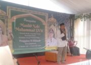 Gelar acara Maulid Nabi, Kepala desa Sukamurni Balaraja, mengajak warga meneladani Akhlak Rosulullah