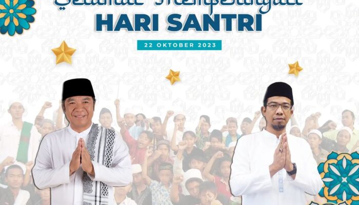 DPUPR Provinsi Banten Mengucapkan Selamat Memperingati Hari Santri
