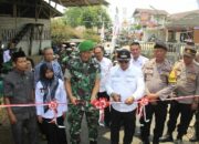 Dandim 0612/Tsm (Letkol Inf Raden Henra Sukmadibrata S.i.p) di Wakili Kasdim 0612/Tsm  Melaksanakan Upacara Penutupan TMMD Tahun 2023