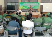 JELANG PEMILU 2024 , KAPOLSEK TAMANSARI POLRES TASIK KOTA BERIKAN PEMBINAAN KEPADA LINMAS.