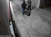 Masyarakat Ciamis Dihebohkan Aksi Pencurian” Sepeda Motor” Terekam CCTV