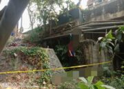 Warga Pajagan di gegerkan dengan penemuan mayat gantung diri, dibawah jembatan perbatasan Jayanti