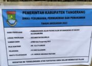 Pembangun Jalan  Paving  Blok Di Kp.Rangkot Rt 002/001,Desa Sukamurni,Kec Balaraja  Duduga Asal Jadi Peran Dinas PERKIM Di Pertanyakan???