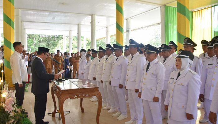 39 Kepala Desa di Aceh Tamiang Dilantik