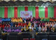 Meriahkan HSP ke 95, Perwosi Aceh Tamiang Gelar Senam Massal