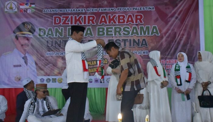Aceh Tamiang Gelar Zikir Akbar & Doa untuk Palestina