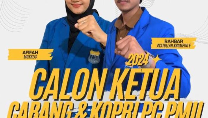 Kandidat Calon Ketua PMII dan Ketua KOPRI Kota Bekasi