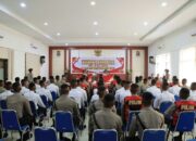 Waka Polres Buka Latihan Kerja  Siswa Diktuk Bintara Polri Gel. II T.A 2023 SPN Polda Jabar di Polres Tasikmalaya Kota