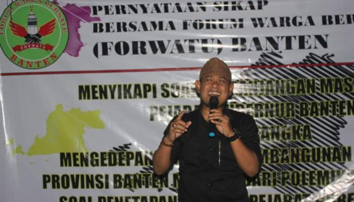 FORWATU BANTEN Minta Tenaga Pendamping Desa Tidak Terlibat Politik Praktis Jelang Pemilu 2024