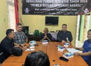 Komisi Pemilihan Umum(KPU) Kabupaten Ciamis dalam rangka menyambut Pemilu dan Pilkada Tahun 2024, menggelar Silaturahmi ke kantor Dewan Pimpinan Cabang Ikatan Penulis dan Jurnalis Indonesia (DPC IPJI) Kabupaten Ciamis.