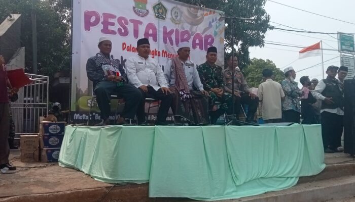 Karang taruna kecamatan kresek ikut serta meriahkan pembukaan MTQ ke  X kecamatan Tahun 2023