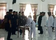 Pengambilan Sumpah Jabatan Kepala Desa Antar Waktu di Aula Gedung PKK Ciamis