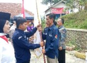 Estapet Kirab Pataka Pemilu 2024  di Empat Kecamatan BerjalanTertib