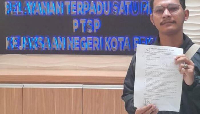 AKAMSI LAPORKAN DUGAAN KORUPSI BMSDA KOTA BEKASI KEKEJARI