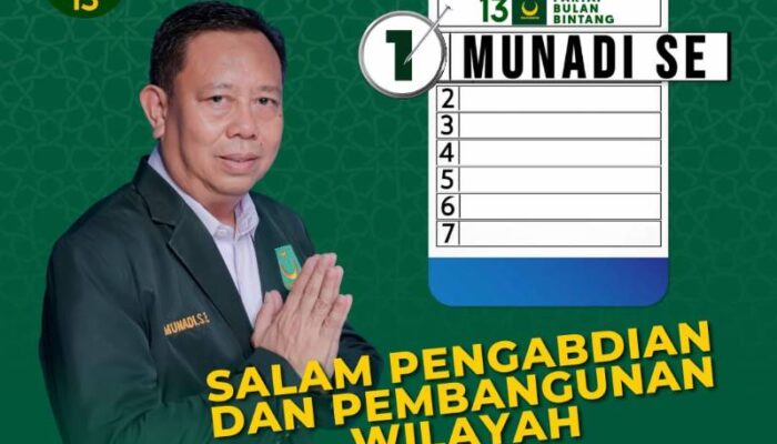Survei Elektabilitas :  Haji Munadi Dari Partai Bulan Bintang Unggul sebagai Calon DPRD Banten yang Berpotensi