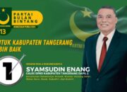 PBB Berikan Harapan Baru dengan Syamsudin Enang sebagai Caleg DPRD Kabupaten Tangerang Dapil 2