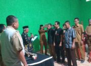 Pengambilan Sumpah dan Pelantikan Panitia Pemilihan “PAW” Kades SIndang Mukti Kecamatan Panumbangan Berjalan Lancar.