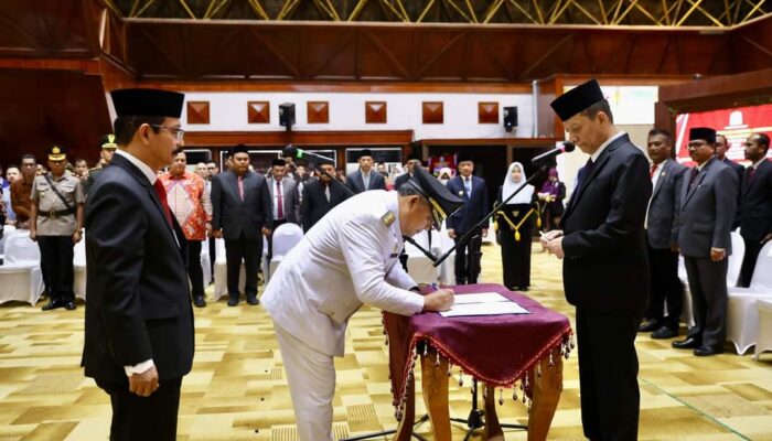 Sekda Asra Resmi Jabat Pj Bupati Aceh Tamiang